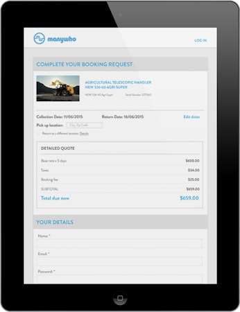 ManyWho Integrated Workflow Application