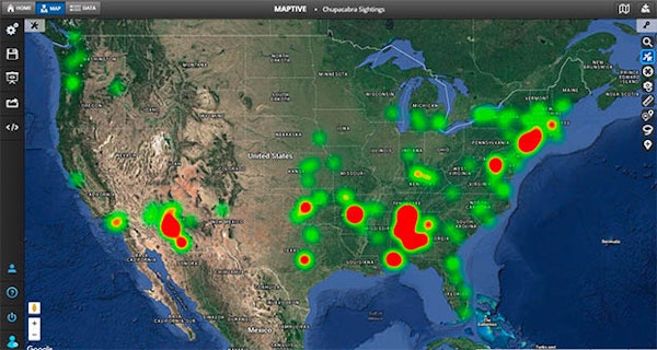 Maptive heatmaps