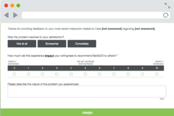 Survey builder