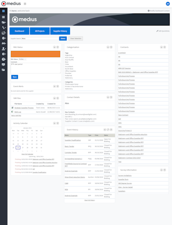 Medius Supplier Information Management
