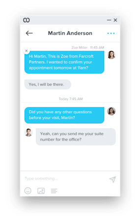 Weave messaging hero