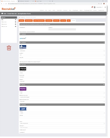 Recruitive multi-poster screenshot