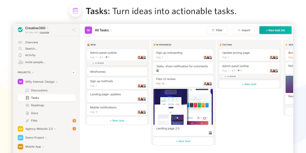 Nifty Tasks