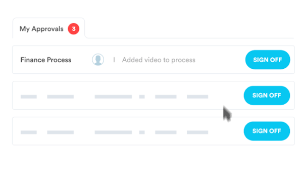 Nintex Promapp dashboard screenshot
