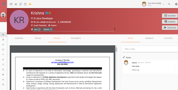 SmartATS resume notes