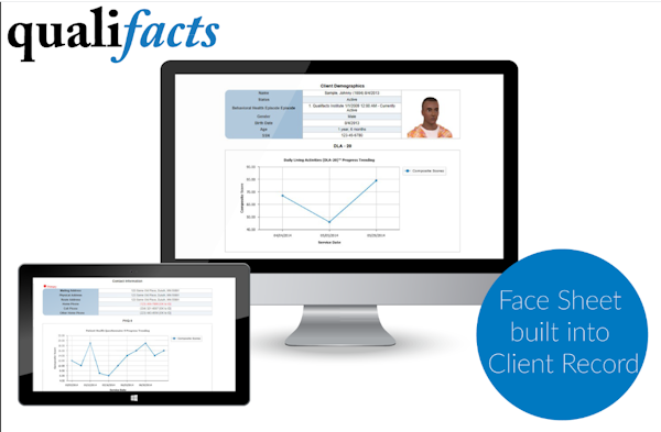 CareLogic Enterprise - Qualifacts face sheet