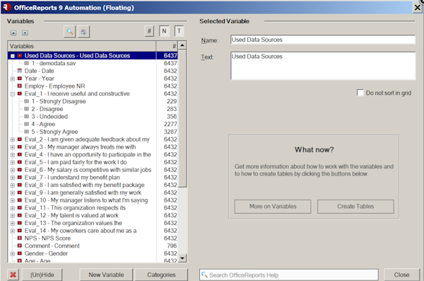 OfficeReports automation