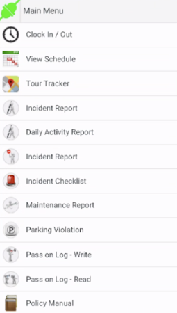 OfficerReports.com main interface