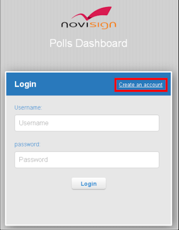 On-screen polls