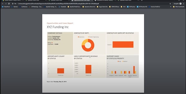 Xpertdoc opportunity and case report