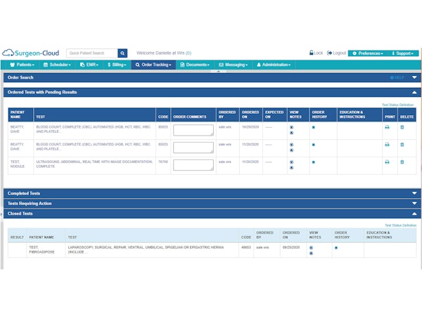 Order Tracking