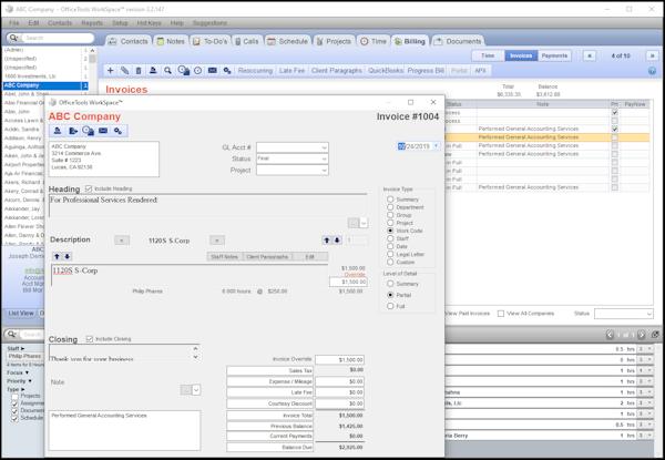 Invoice