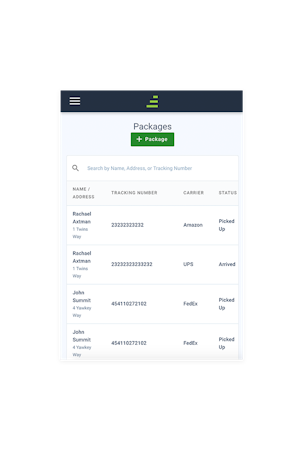 Community Package Tracking