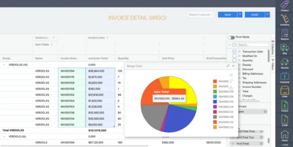 ParagonSMB invoice reports