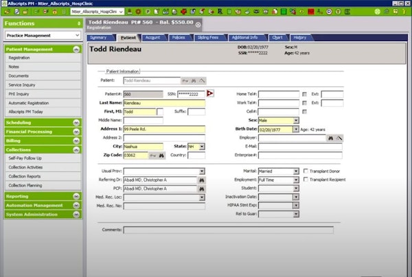 Melissa Data Quality Suite patient data verification