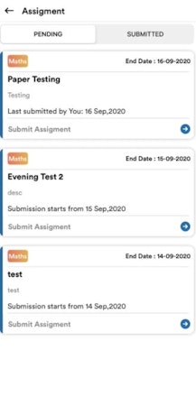Pocket Study assignments