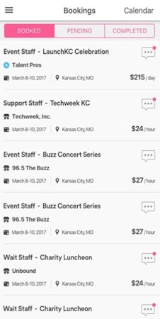 PopBookings bookings
