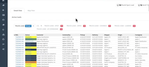 Port TMS customer onboarding