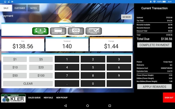 Kler POS Integrated Checkout