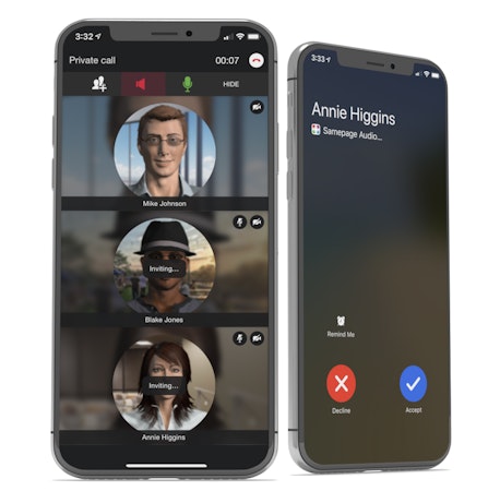 Samepage mobile calling