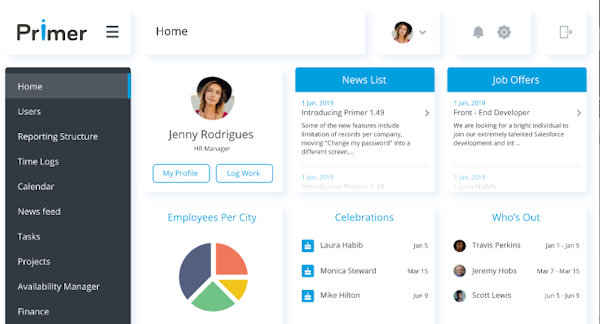PrimeR home page