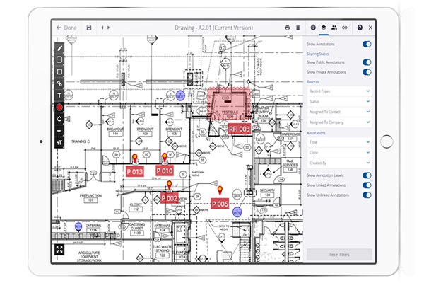 ProjectSight drawing