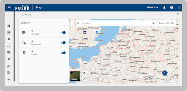 PULSE Telematics web asset summary