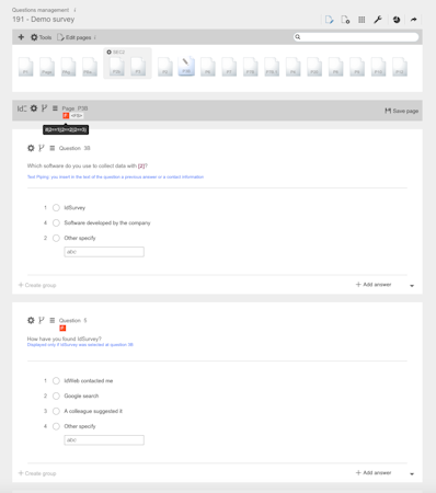 Idsurvey Software 2019 Reviews Pricing Demo - questionnaire
