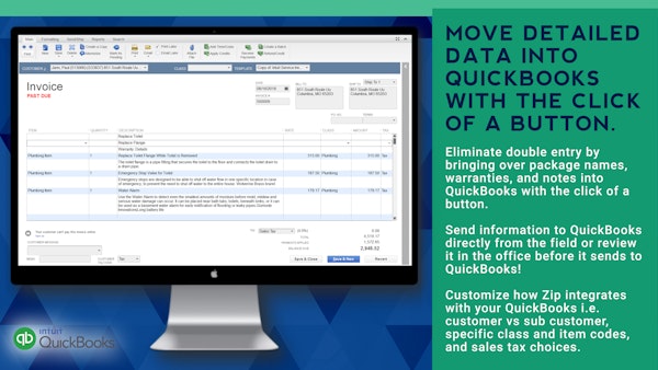 Zip Solutions - Quickbooks integrations