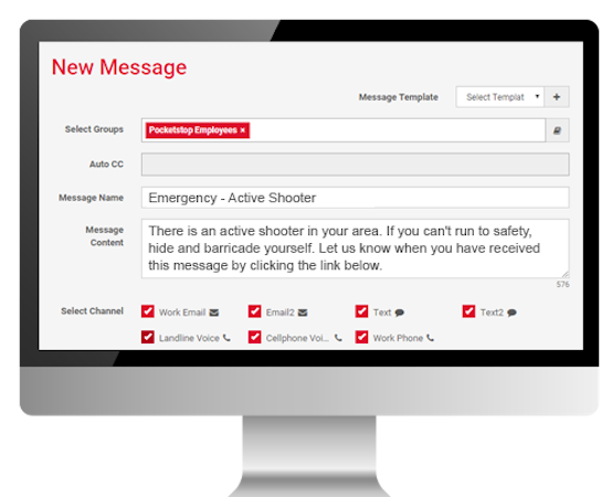 RedFlag New Message