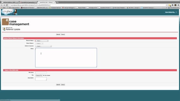 Referral tracking