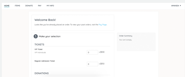 Ticket purchasing