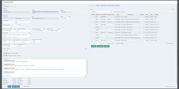 Repair order