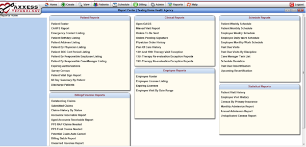 Axxess Agencycore Software 2020 Reviews Pricing Demo