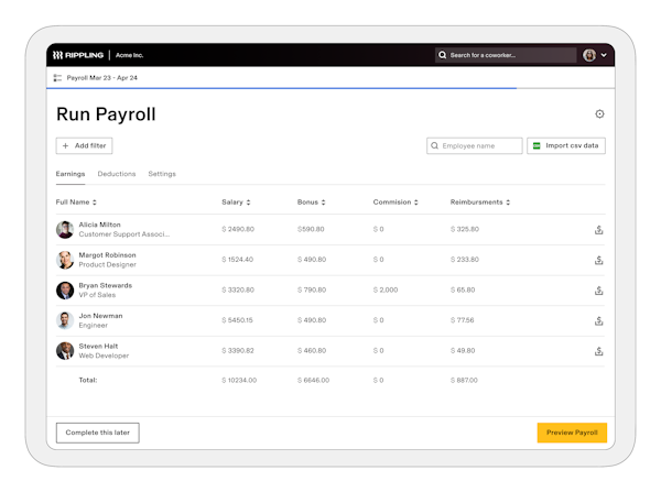 Rippling Software 2020 Reviews Pricing Demo