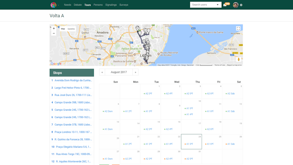 AidHound routes