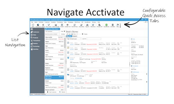 Acctivate Inventory Management Software 2021 Reviews