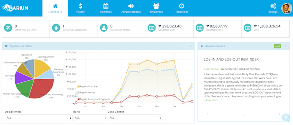Salarium Software - 2020 Reviews, Pricing & Demo
