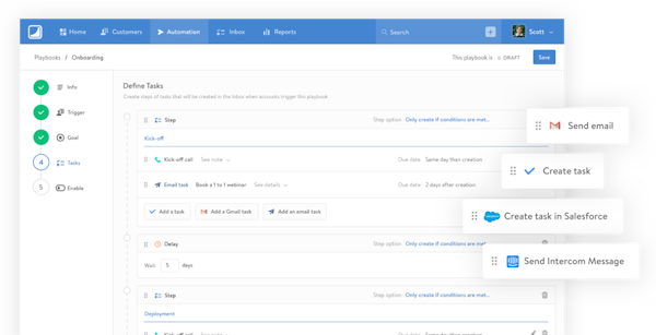 Salesmachine workflow automation