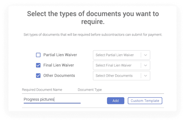 Flashtract document types