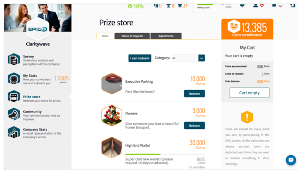 Prize store