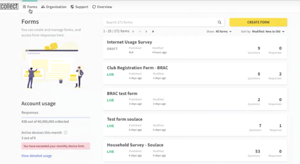 Form tracking