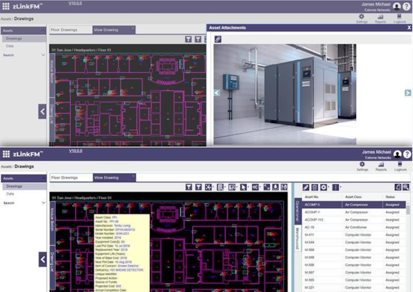 zLinkFM facility drawings