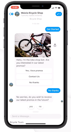 ManyChat mobile application screenshot