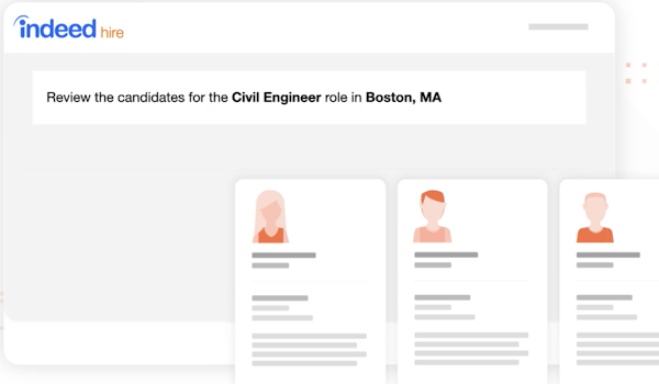 Indeed Hire review candidates