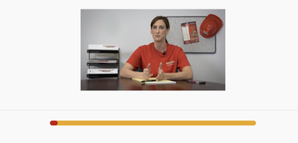 AccuRecruiter video interactions