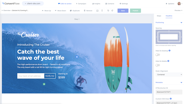 ConvertFlow Editor