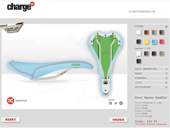 Synoptive - Bike Saddle Configurator