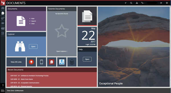 MasterControl Manufacturing Excellence document management
