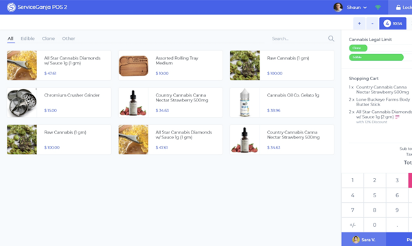 ServiceGanja online catalog